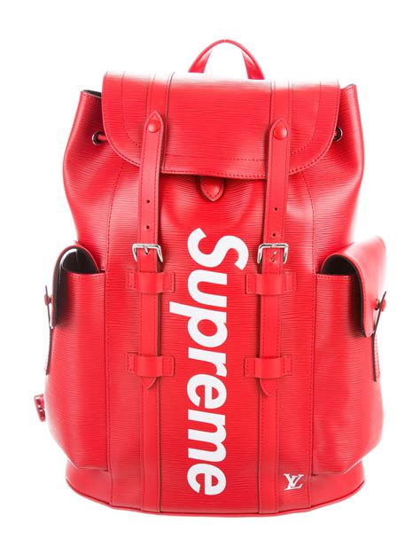 supreme louis vuitton backpack|louis vuitton supreme raincoat.